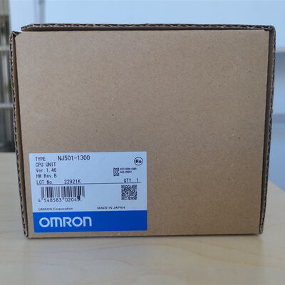 Safety Automation Omron Nj501-1300 CPU Unit Control Energy Saving For Production Lines