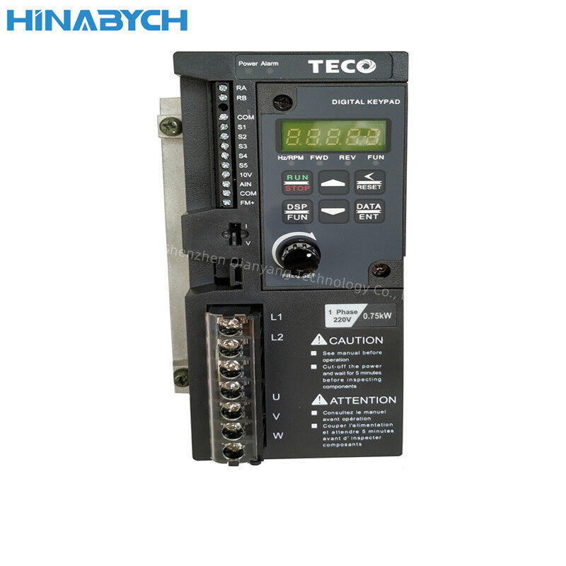 Single Phase Teco S310-2p5/201/202-H1bcdc 220V 750W With Communication