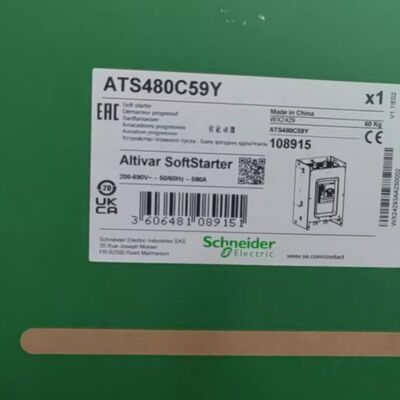 590A 690V Soft Start Device Schneider Ats480c59y Electric Soft Starter For Industrial