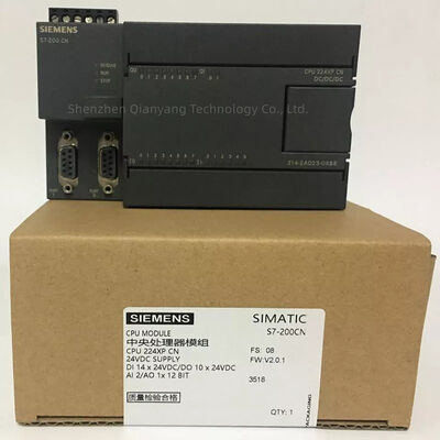 Smart PLC Controller 6es7214-1bd23-0xb0 Siemens CPU 224 Plastic Material