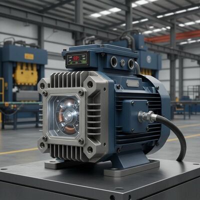 Robust Construction AC Servo Motor Suitable for Heavy Load Applications and Continuous Operation in Manufacturing Plants