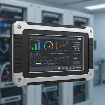Durable Human Machine Interface Featuring Customizable Screen Layout and Real Time Data Visualization for Operations