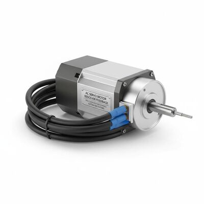AC Servo Motor Equipped with Resolver Feedback Ensuring Precise Motion Control in Automated Manufacturing Systems