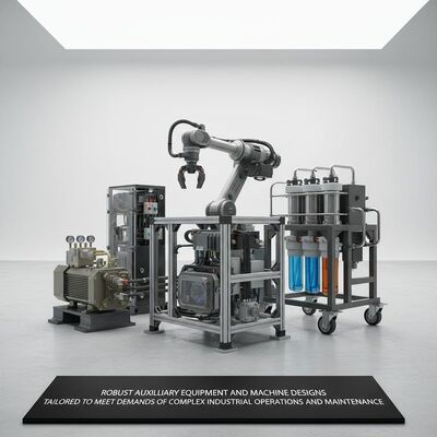 Des équipements auxiliaires robustes et des conceptions de machines adaptées aux exigences des opérations et de la maintenance industrielles complexes